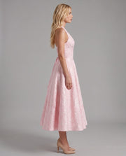Effie Midi Dress Blush view 3