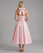 Effie Midi Dress Blush view 4