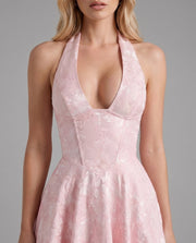 Effie Midi Dress Blush view 5