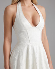 Effie Midi Dress Ivory view 5
