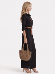 Hadley Collared Maxi Dress Black view 4