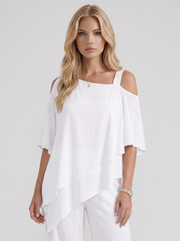Ines Pants Set White view 2
