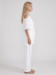 Ines Pants Set White view 4