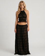Juliette Halter Set Black view 1