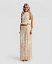 Juliette Halter Set Cream view 3