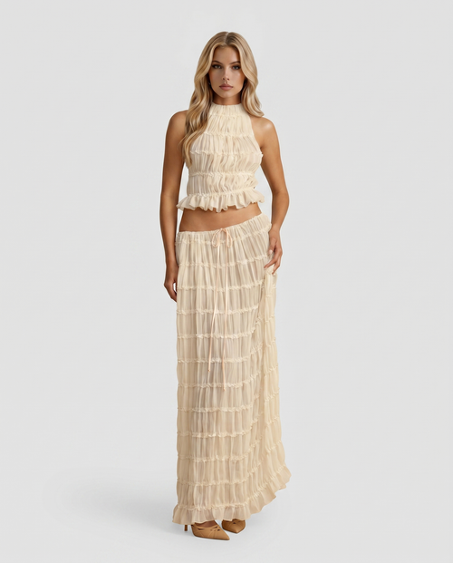 Juliette Halter Set Cream
