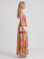 Juno Strapless Maxi Dress Multicolor view 4