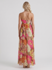Juno Strapless Maxi Dress Multicolor view 5