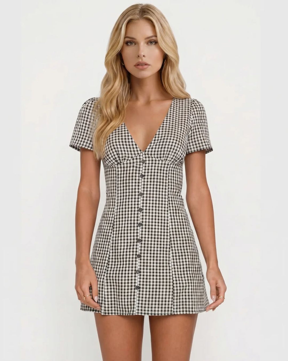 Kyla Mini Playsuit Black