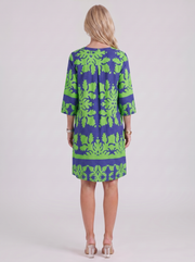 Marije Floral Midi Dress Green view 5