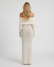 Marisol Off-Shoulder Maxi Dress Ivory view 2