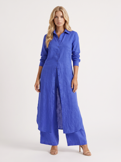 Nell Pants Set Blue