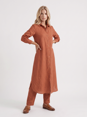 Nell Pants Set Brown view 3