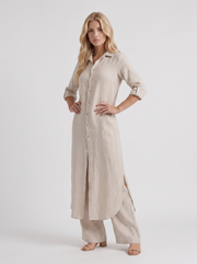 Nell Pants Set Khaki view 3