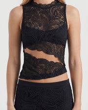 Rocelle Lace Set Black view 6