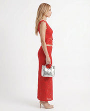 Rocelle Lace Set Red view 4