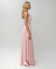 Rosa Corset Maxi Dress Pink view 2