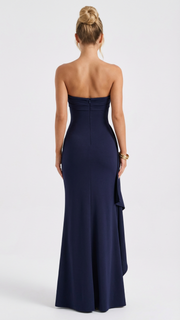 Seraphina Ruched Maxi Dress view 5