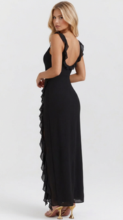 Seraphina Ruffle Maxi Dress view 5