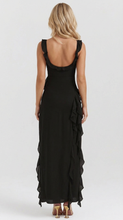 Seraphina Ruffle Maxi Dress view 6