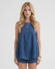 Sloane Denim Set Midnight Denim view 2