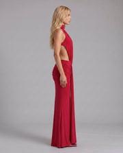 Tiffany Maxi Dress Red view 3