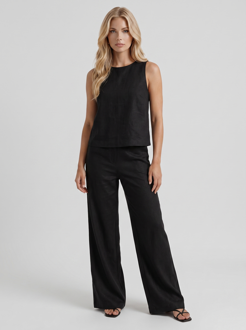 Vale Pants Set Black