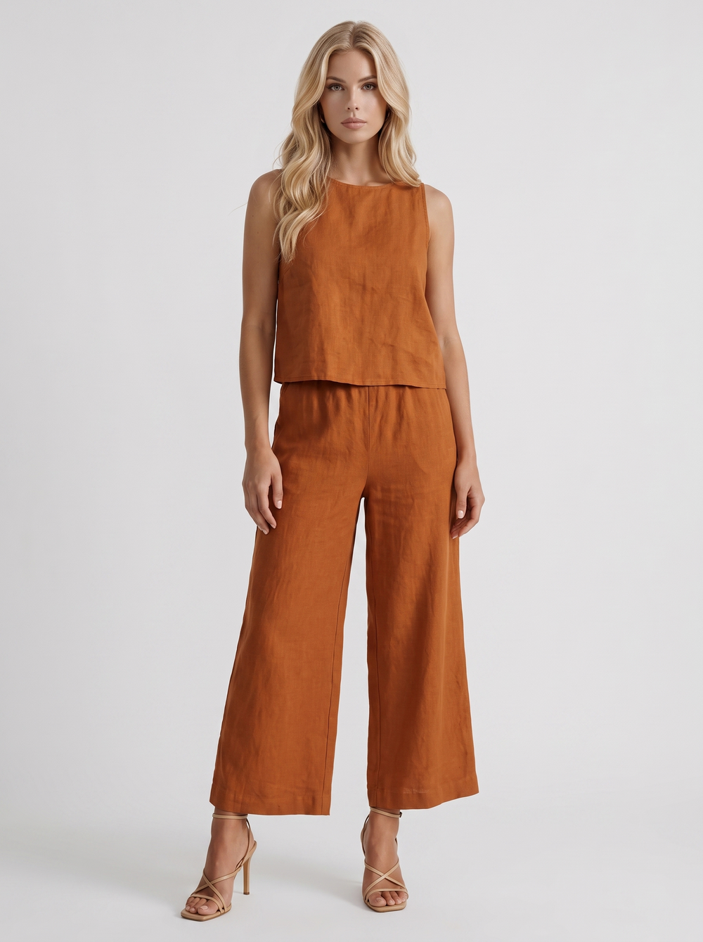 Vale Pants Set Khaki