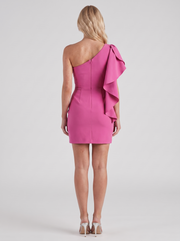 Vesper Bodycon Mini Dress Pink view 5