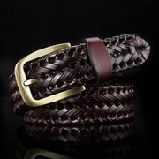 Braxton Braided Leather Belt view 2