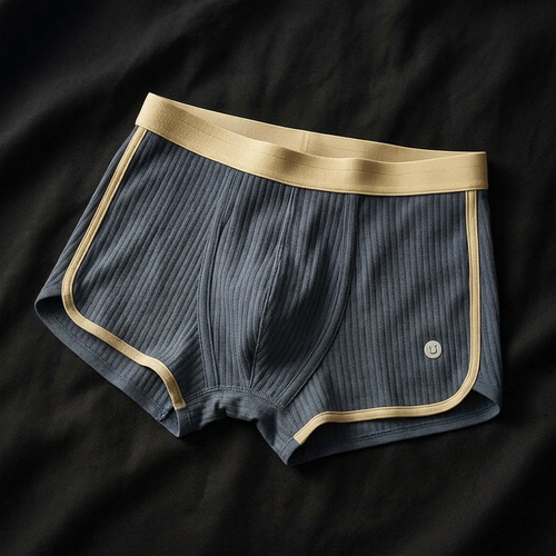 Mason Organic Cotton Boxer Briefs - Blue