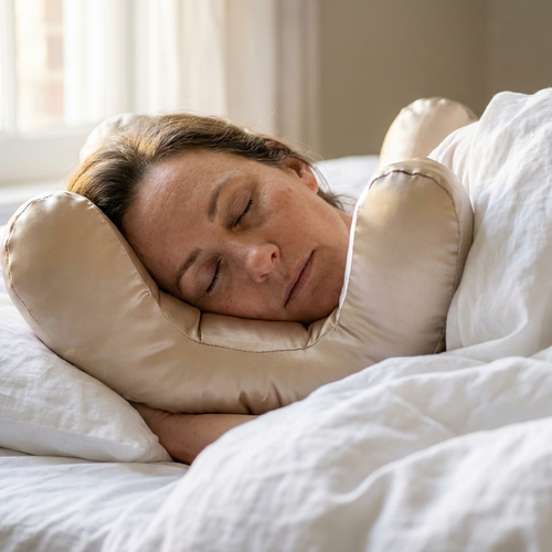 Beauty Sleep Pillow | Anti-Wrinkle Pillow for Back & Side Sleepers Choglow