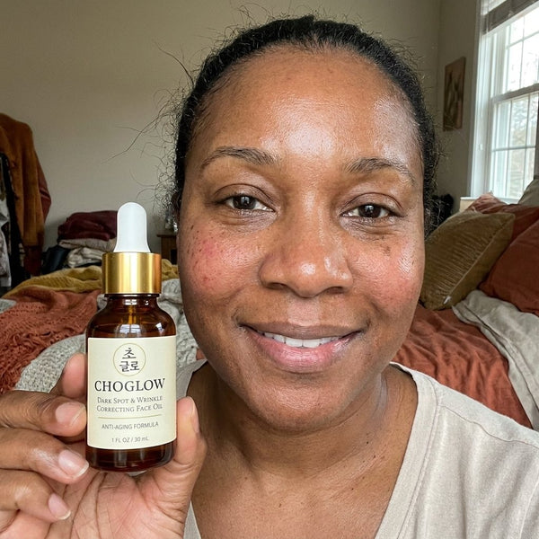 Choglow face oil customer review photo