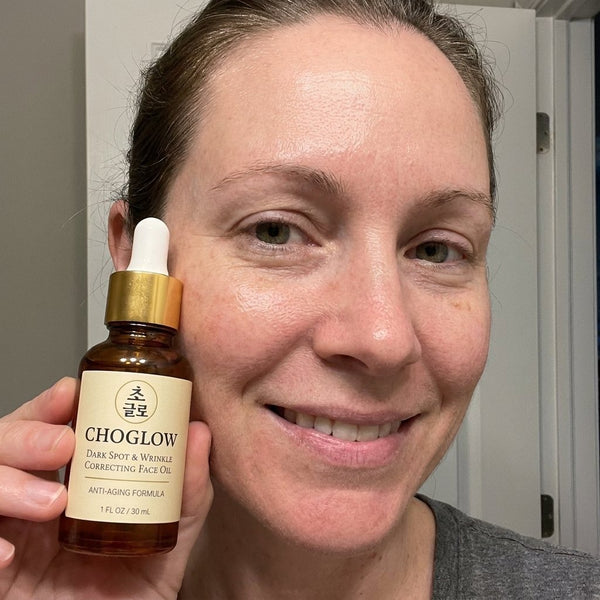 Choglow face oil customer review photo