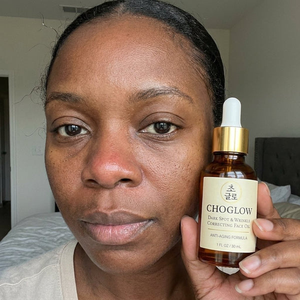 Choglow face oil customer review photo
