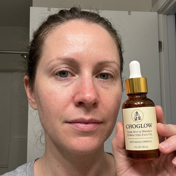 Choglow face oil customer review photo